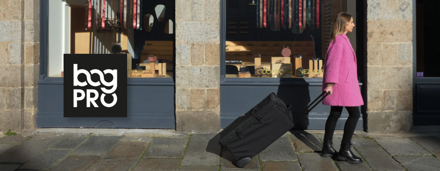 Commercial tirant un sac professionnel roulant Bag PRO - Pièces remplaçables pour un sac réparable