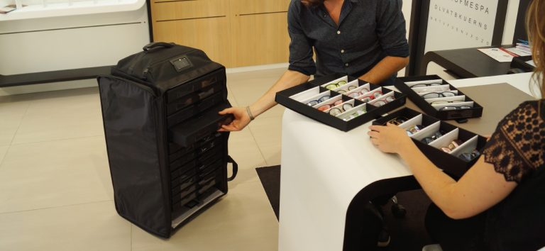 Gamme Optique Bag PRO pour présenter ses collections - pour agents commerciaux itinérants