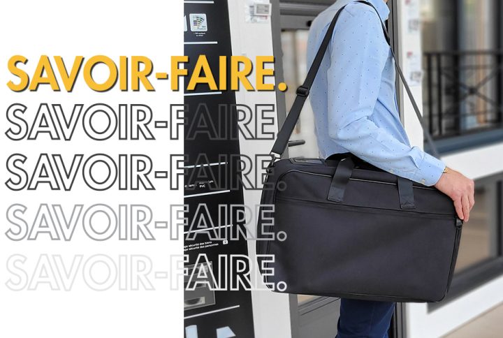 vignette blog présentant un commercial portant une valise d'échantillons à l'épaule