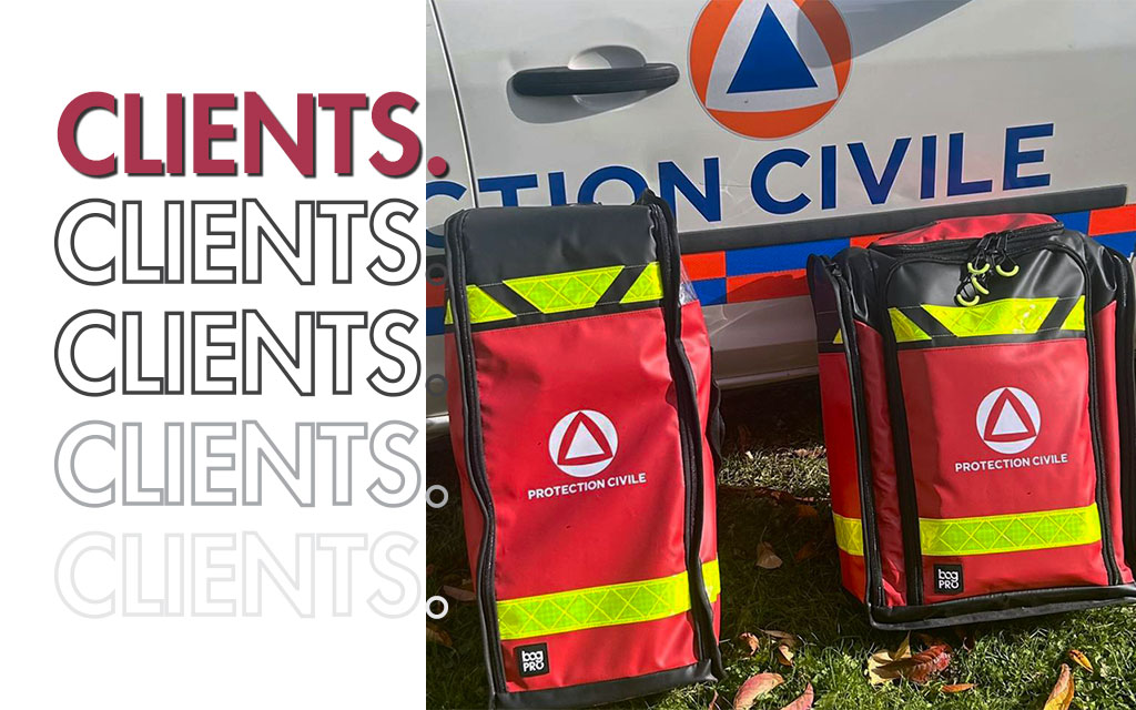 Cas d’usage Bag PRO : équipement de secours de la Protection Civile d’Eure-et-Loir
