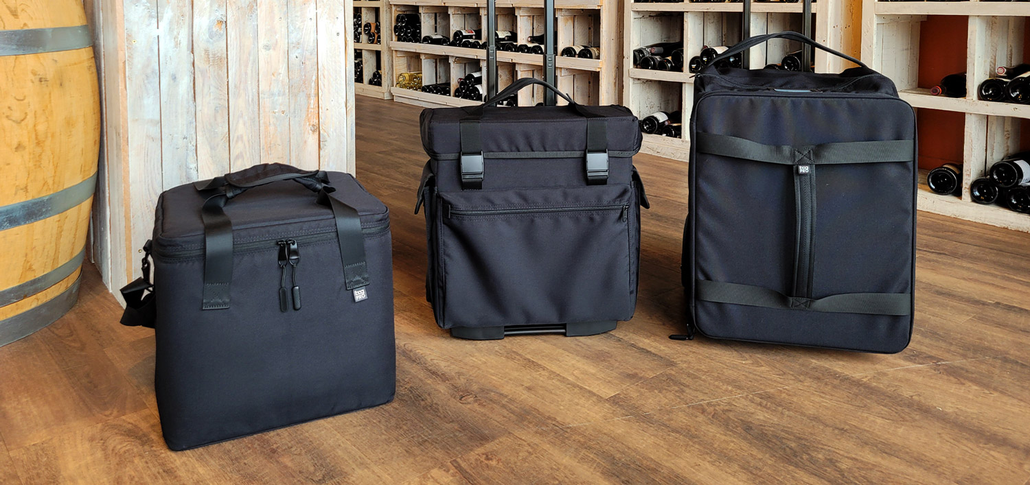 Gamme de bagagerie dédié aux équipes commercial du secteur Vins et Spiritueux - Bag PRO