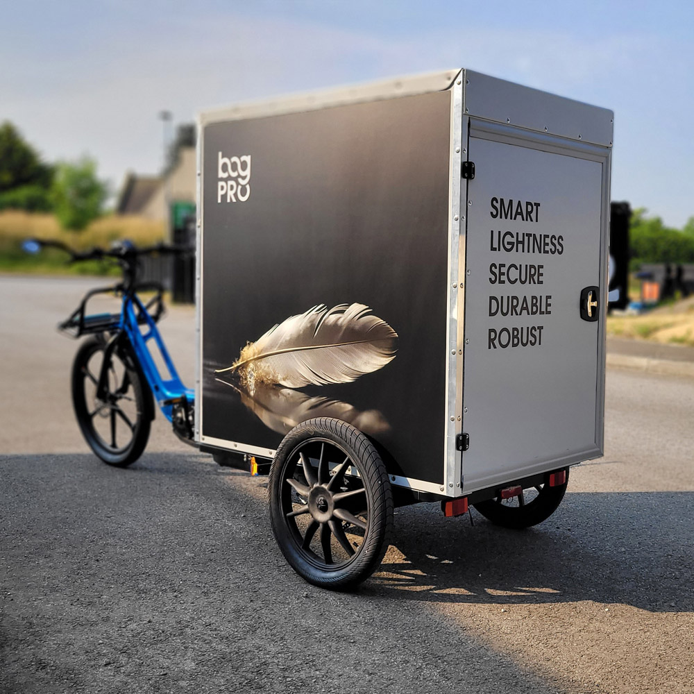 La solution Smart City Box (S.C.B.) de Bag PRO, conçue pour les vélos cargo